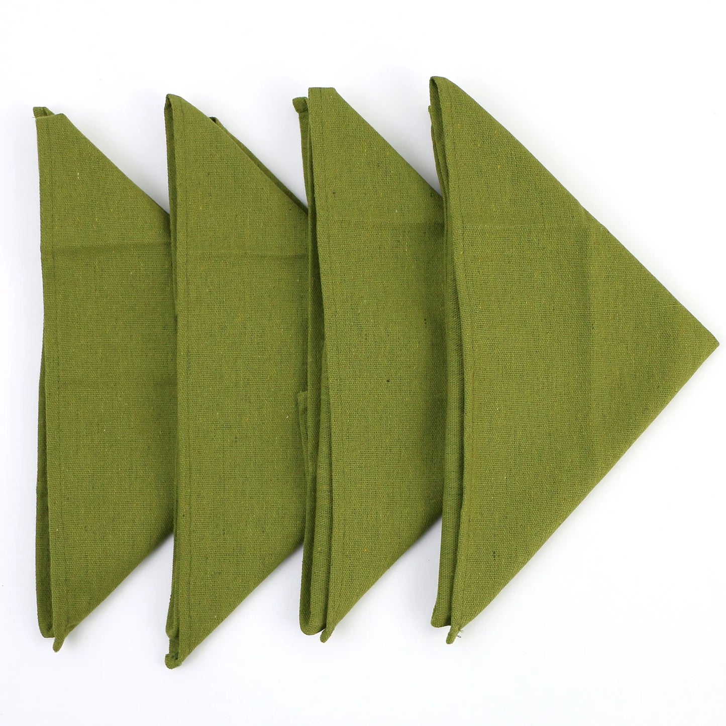 Set of 4 Natural Cotton-Linen Blend Napkins – (Set of 4)