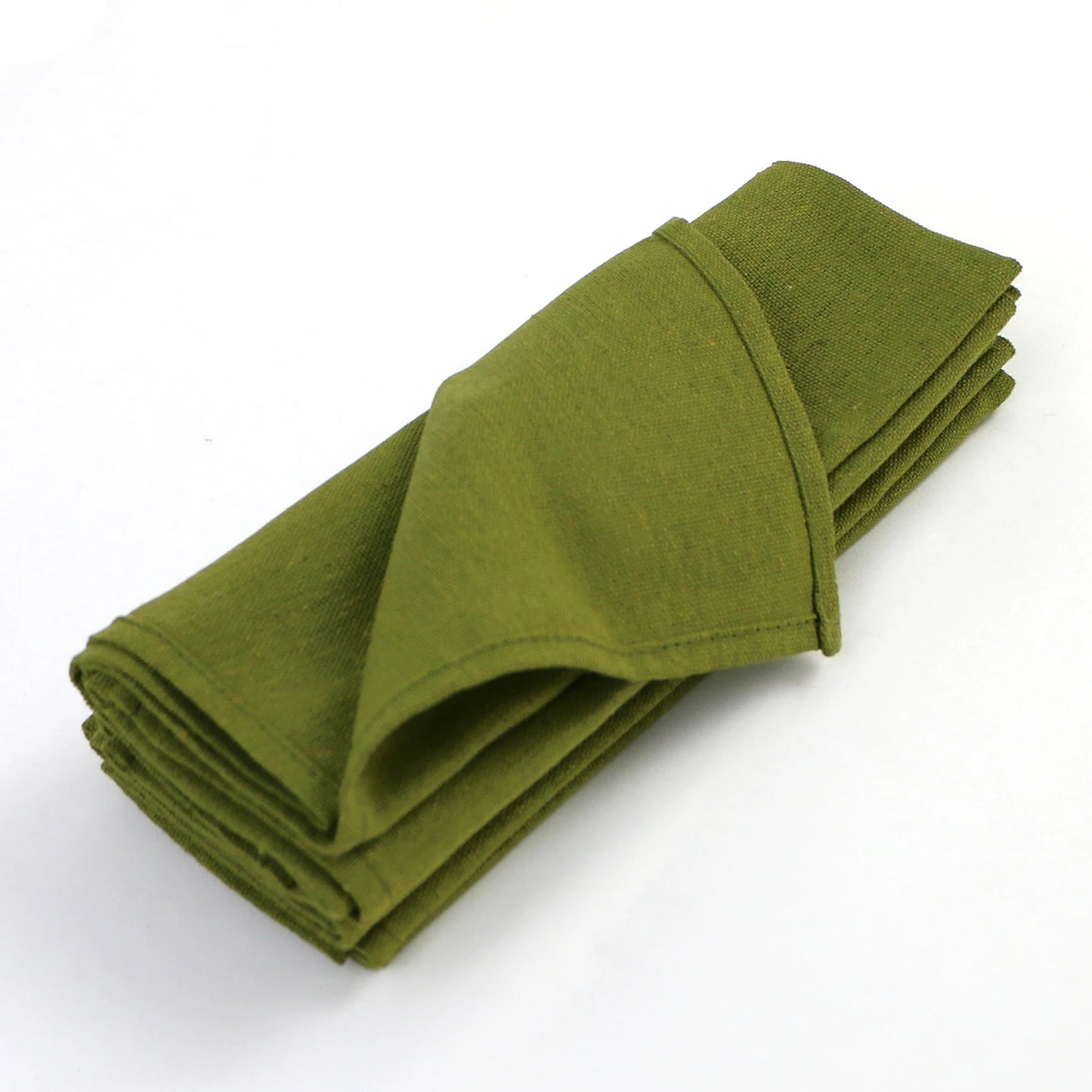 Set of 4 Natural Cotton-Linen Blend Napkins – (Set of 4)