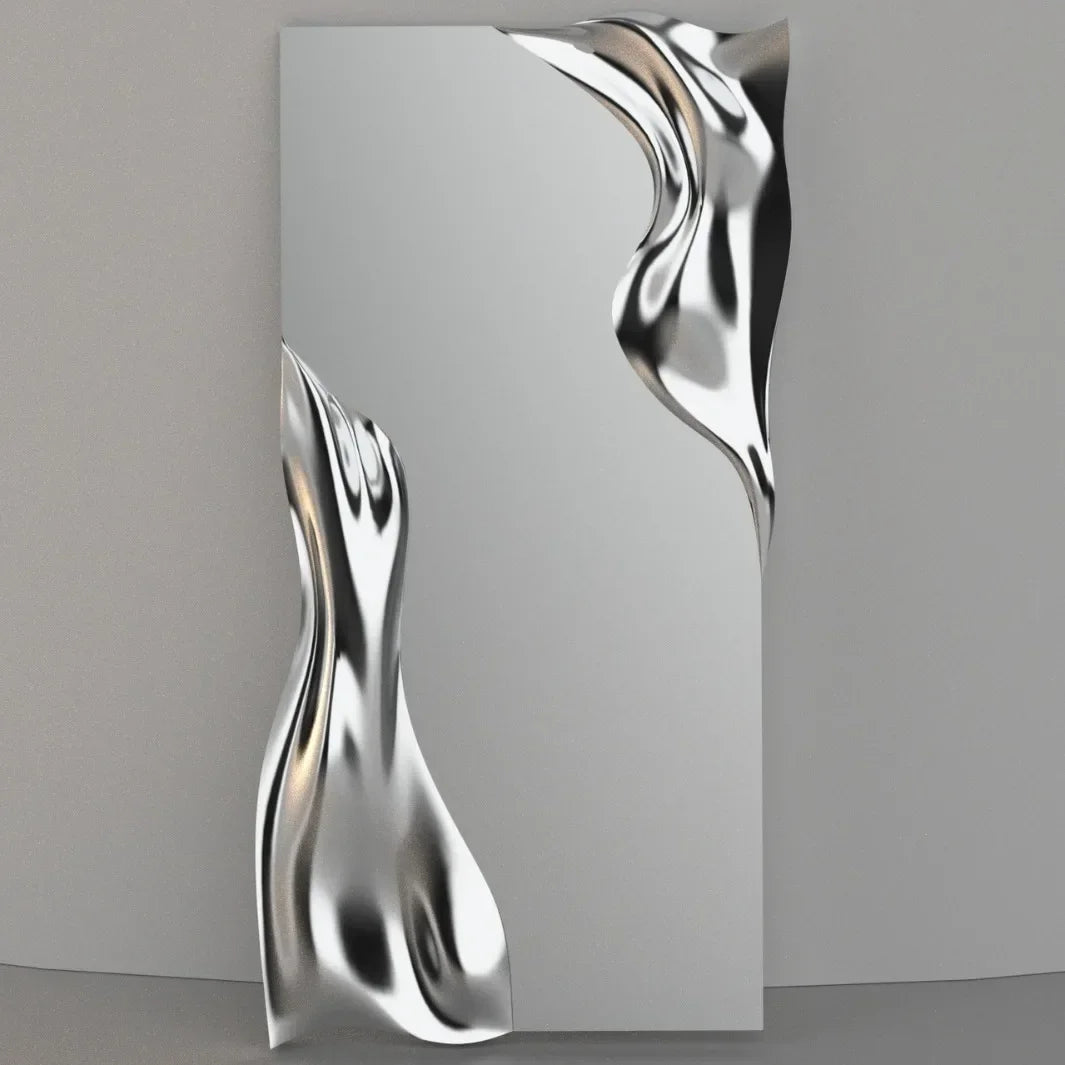 High-end Light Luxury Water Ripple Mirror