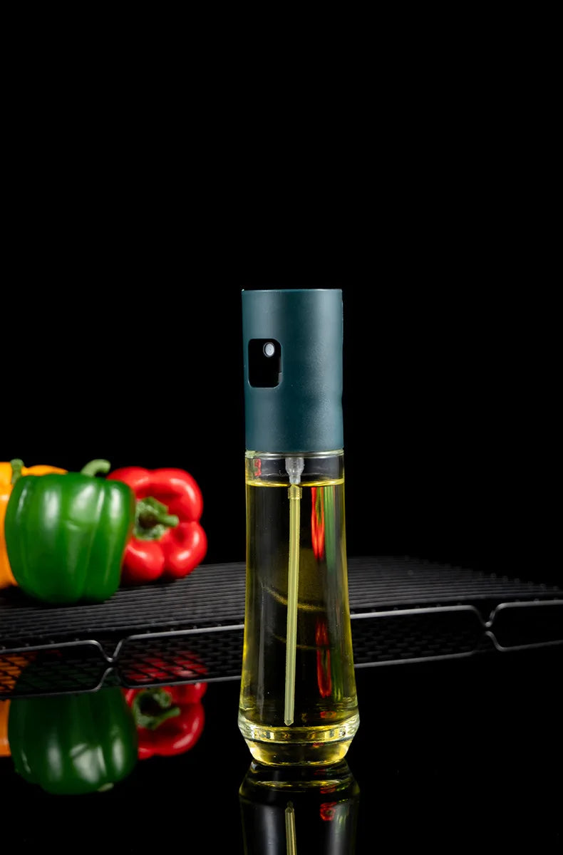 Ölsprühflasche aus Edelstahlglas