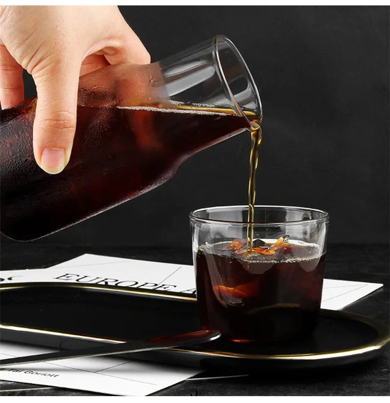Set di Caraffe in Vetro Borosilicato Resistenti al Calore