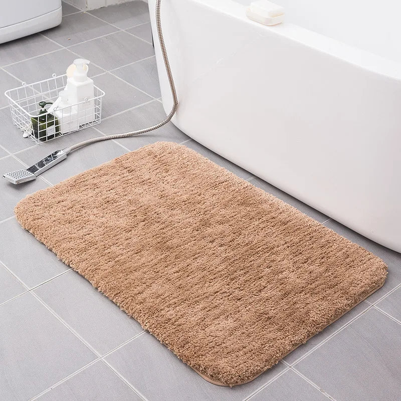 Versatile Thickened velvet Bathroom Mats