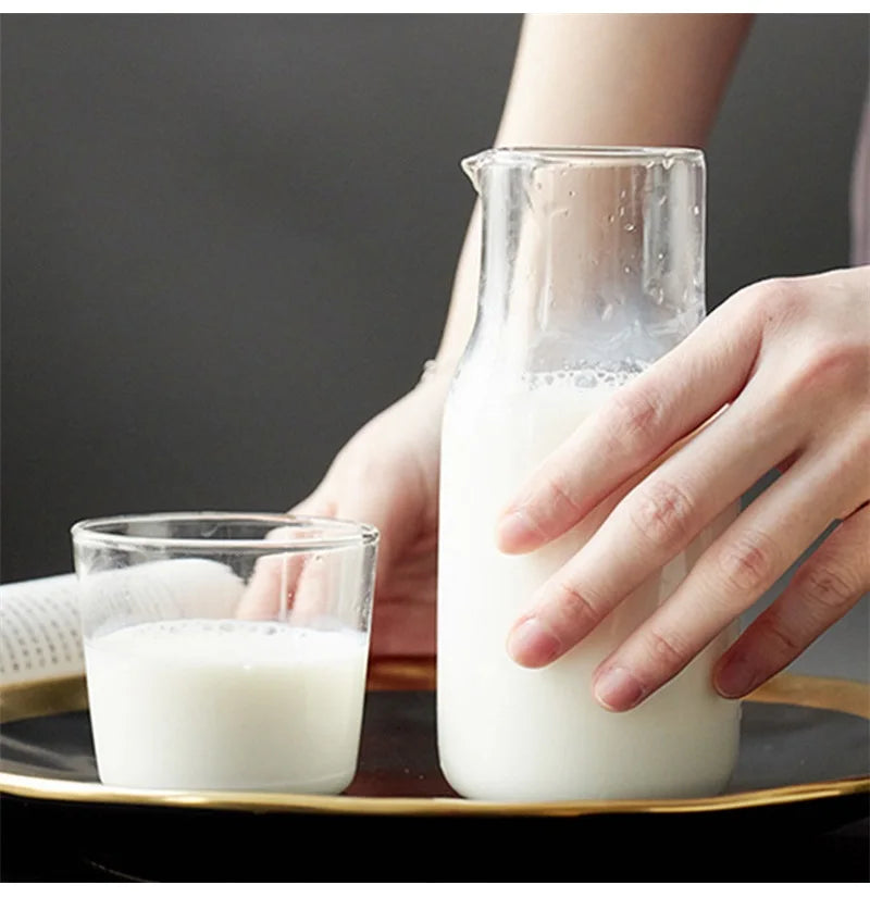 Set di Caraffe in Vetro Borosilicato Resistenti al Calore