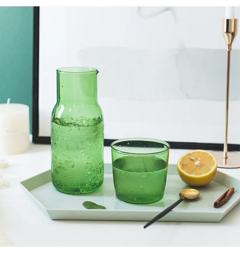 Set di Caraffe in Vetro Borosilicato Resistenti al Calore