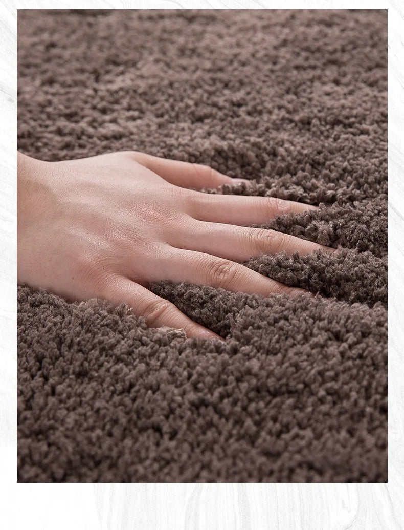 Versatile Thickened velvet Bathroom Mats