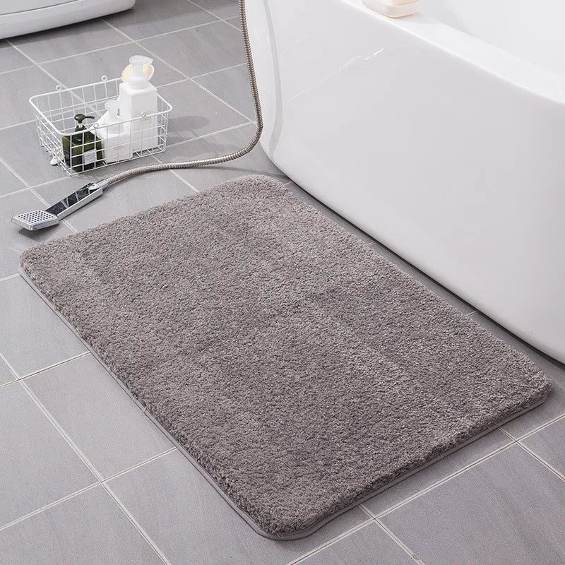 Versatile Thickened velvet Bathroom Mats