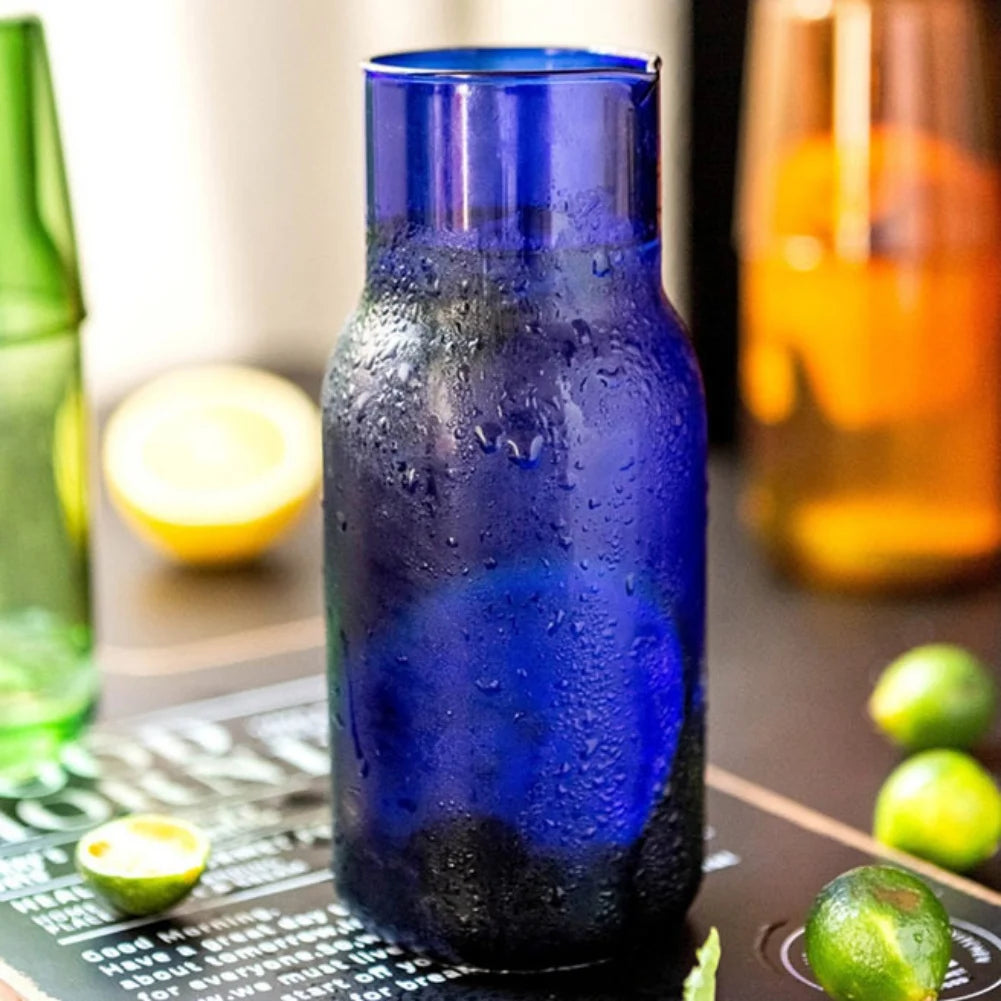 Bedside Water Carafe with Tumbler Glass Set