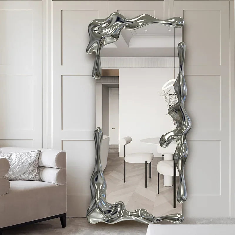 High-end Light Luxury Water Ripple Mirror