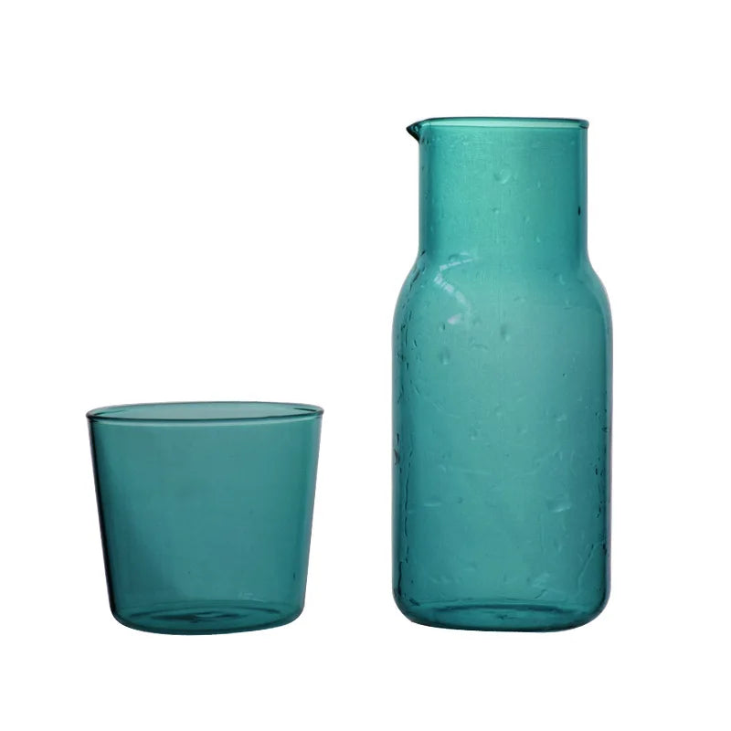 Set di Caraffe in Vetro Borosilicato Resistenti al Calore