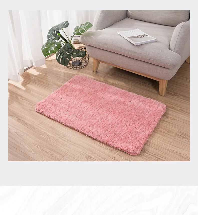 Versatile Thickened velvet Bathroom Mats