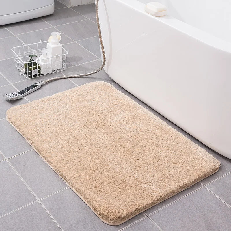 Versatile Thickened velvet Bathroom Mats