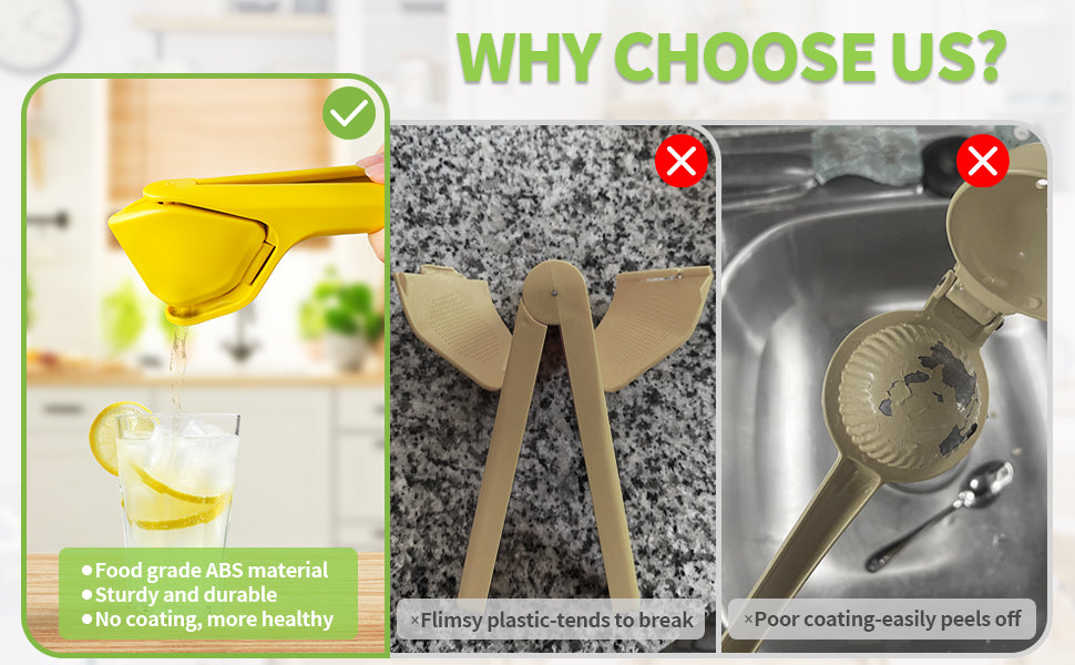 Max Juice Extraction Lemon Lime Squeezer