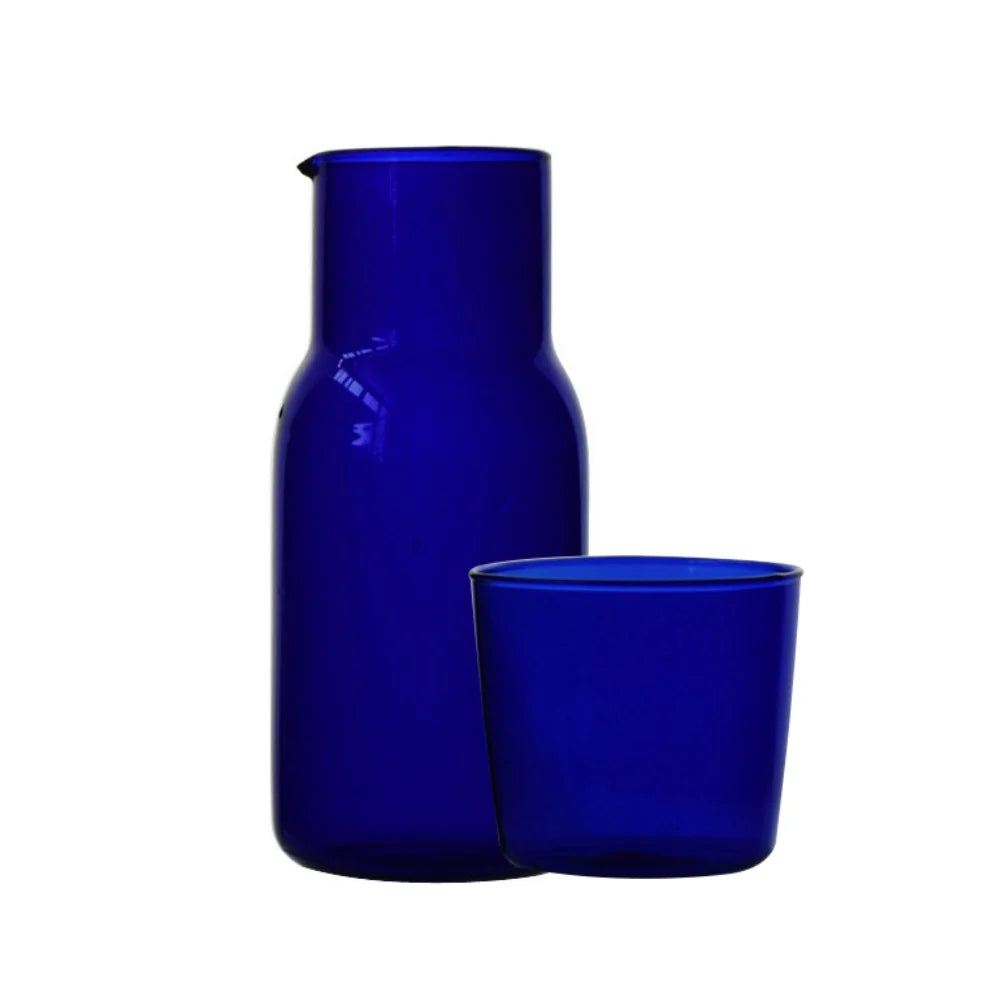 Bedside Water Carafe with Tumbler Glass Set