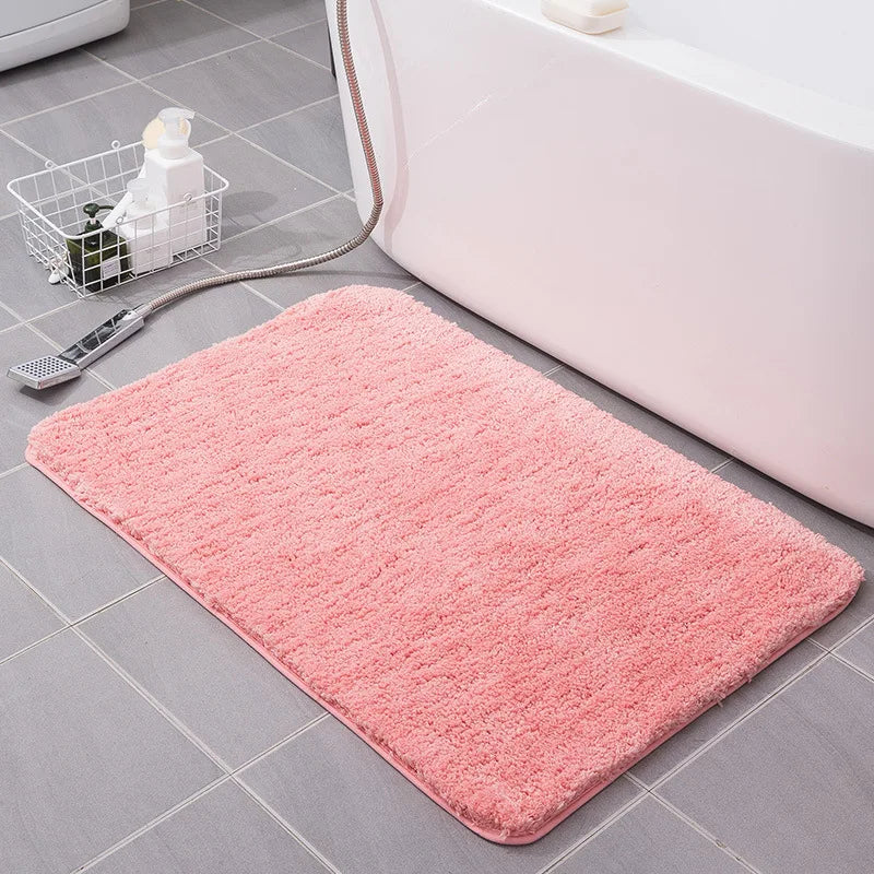 Versatile Thickened velvet Bathroom Mats