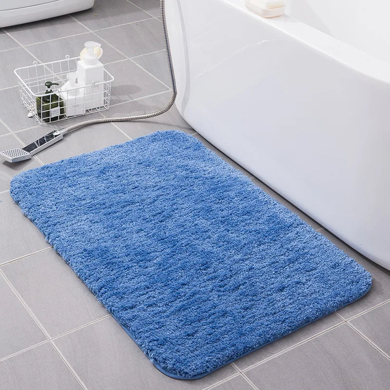 Versatile Thickened velvet Bathroom Mats