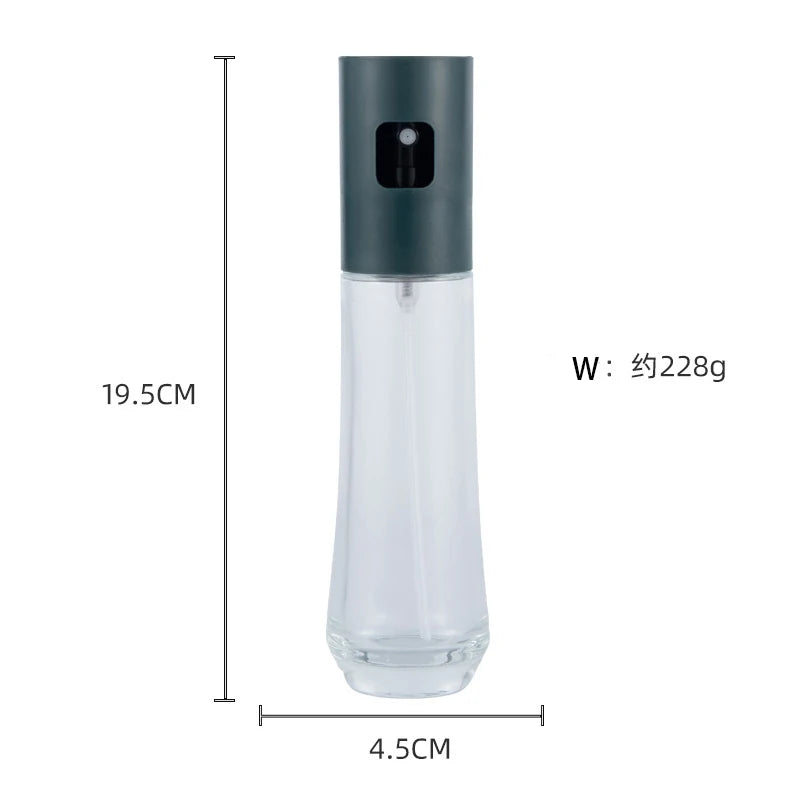 Ölsprühflasche aus Edelstahlglas