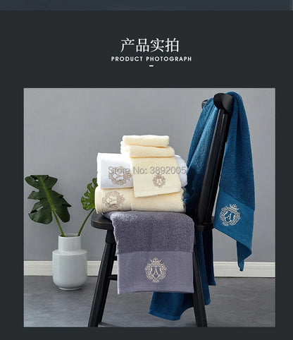 High-Grade Cotton Bathroom Towel Set Bath towel