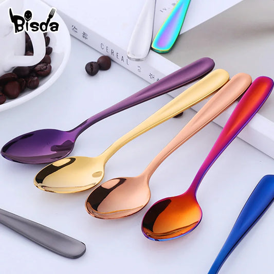 8 piece Stainless Steel Coffee Teaspoons