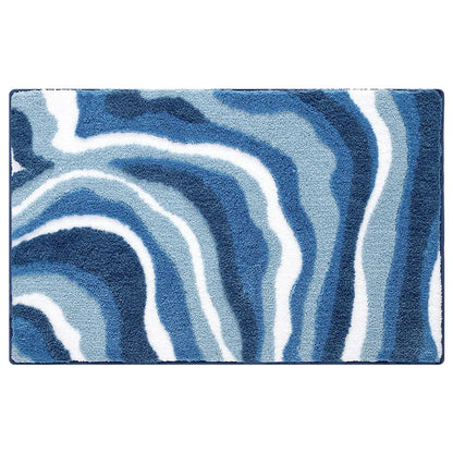 Sculptured quick- drying Bathroom Mat