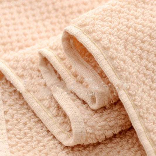 Bathroom Luxury Waffle Cotton Towel Set