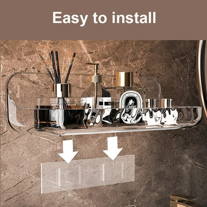 Acrylic Bathroom Shelf