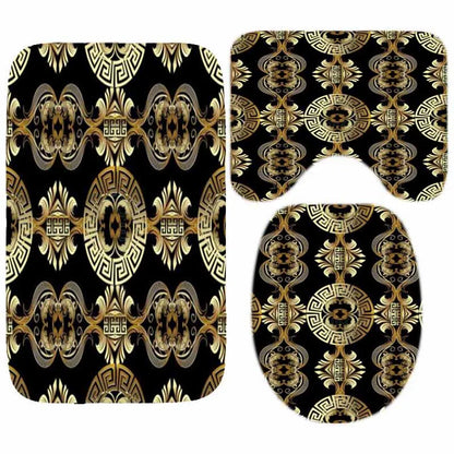 Bathroom Luxury Mat Set - 3 Pieces