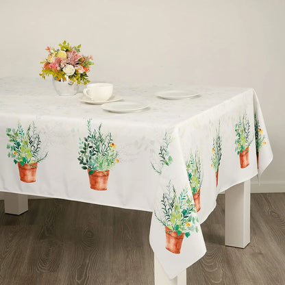 Small Fresh Square Rectangular Tablecloth