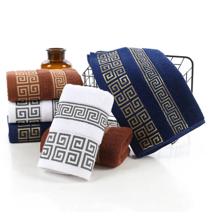 3-Piece Cotton Towel Set – Soft & Absorbent Bathroom Essentials