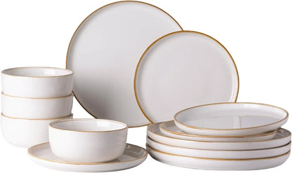 Ceramic Dining Sets of 4 - Scratch Resistant