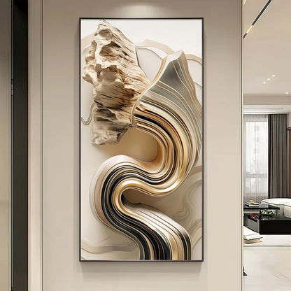 Abstract Luxury Wall Light
