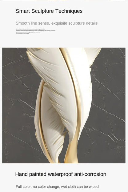 Feather Sculpture Bluetooth Speaker