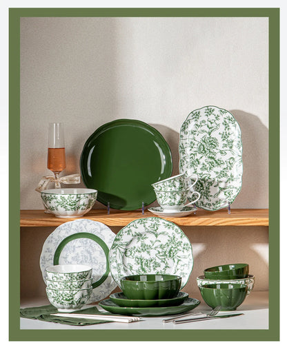 Porcelain Ceramic Dining Set