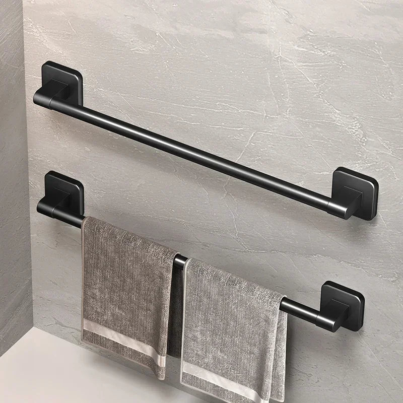 Wall Mounted Towel Rack and Bathroom Storage
