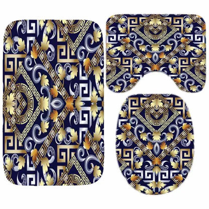 Bathroom Luxury Mat Set - 3 Pieces