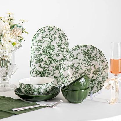 Porcelain Ceramic Dining Set