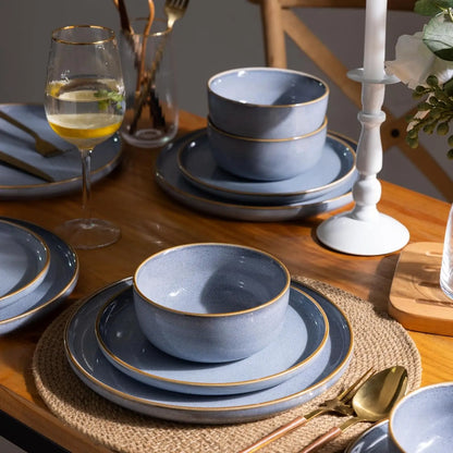 Ceramic Dining Sets of 4 - Scratch Resistant