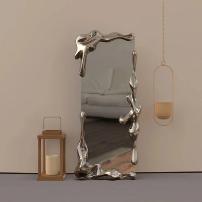 High-end Light Luxury Water Ripple Mirror