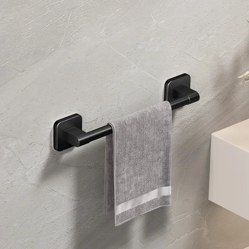 Wall Mounted Towel Rack and Bathroom Storage