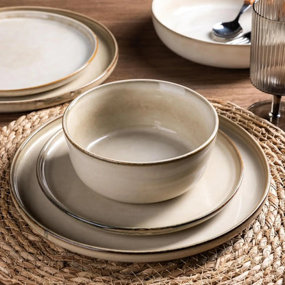 Ceramic Dining Sets of 4 - Scratch Resistant