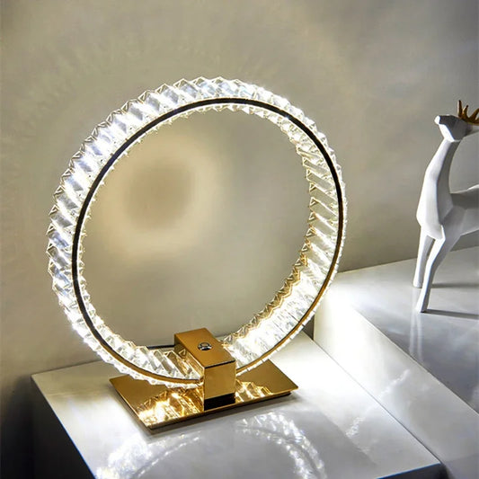 Nordic Modern Luxury Crystal Led Table Lamp