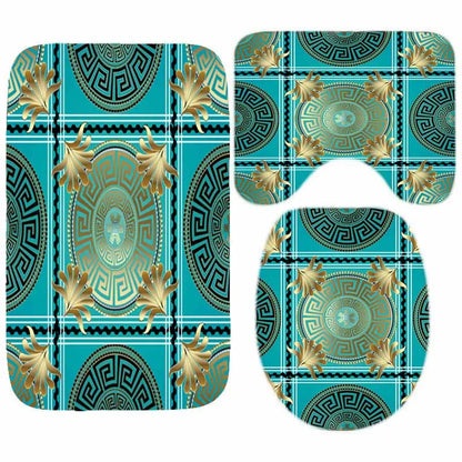 Bathroom Luxury Mat Set - 3 Pieces