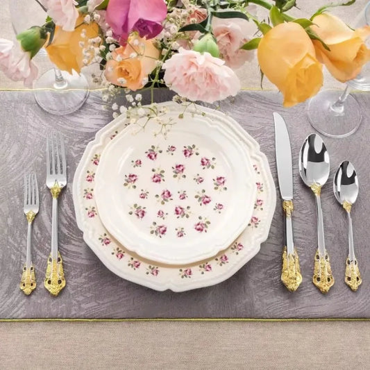 Luxury Vintage Cutlery Set  24/30 pieces