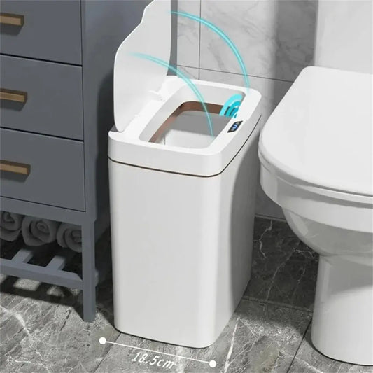 Smart Bathroom Rubbish Bin - 15 Litres