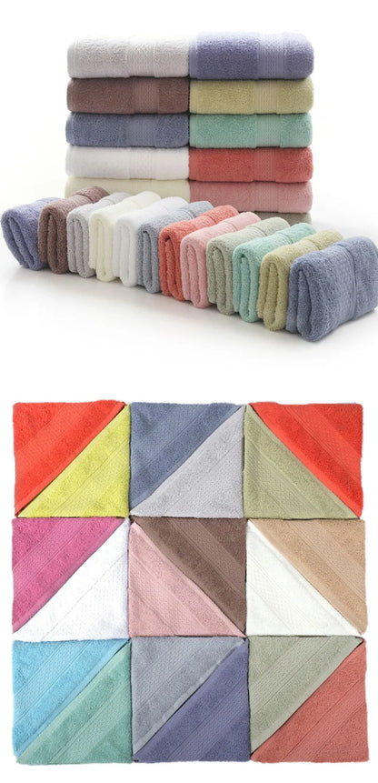 Luxury Bathroom Lace Embroidered Cotton Towel Set – ( 3 and 6 pieces )