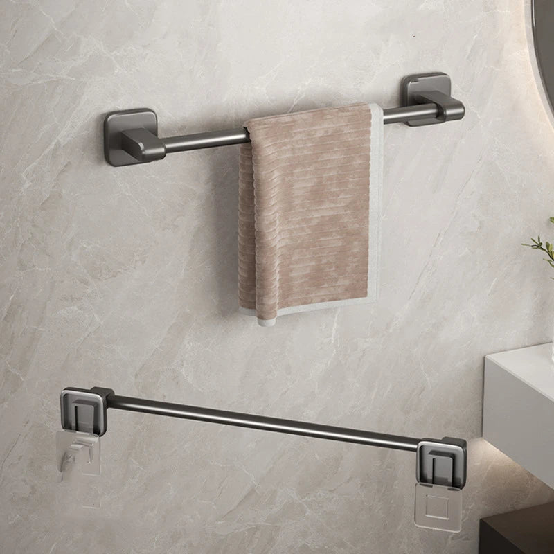 No Drilling Bathroom Towel Holder and Slipper Rack