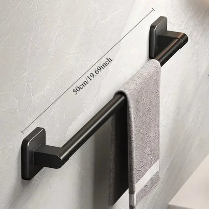 Wall Mounted Towel Rack and Bathroom Storage