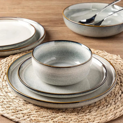 Ceramic Dining Sets of 4 - Scratch Resistant