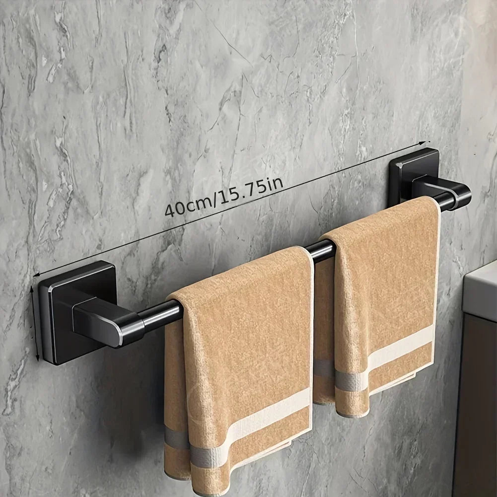 Wall Mounted Towel Rack and Bathroom Storage