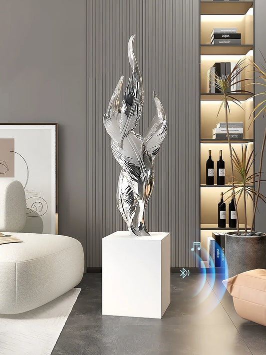 Feather Sculpture Bluetooth Speaker