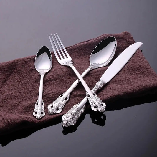 Luxury Vintage Cutlery Set  24/30 pieces